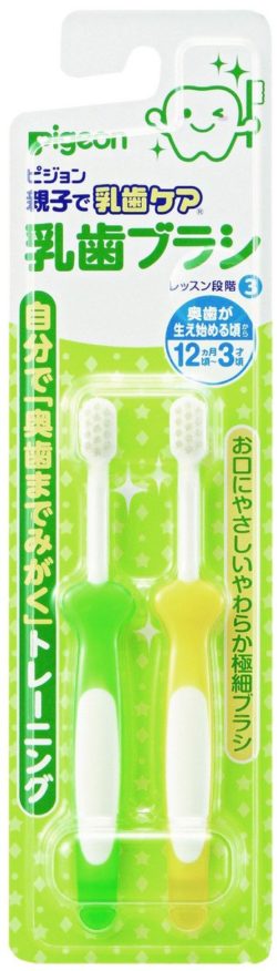 Фото товара Набор зубных щеток Pigeon 12+