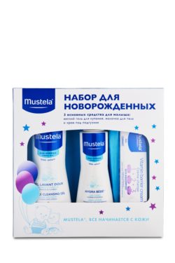 Фото товара Набор подарочный MUSTELA BEBE для новорожденных