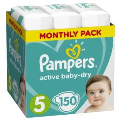 Фото товара Подгузники PAMPERS Active Baby-Dry Junior (11-18 кг)