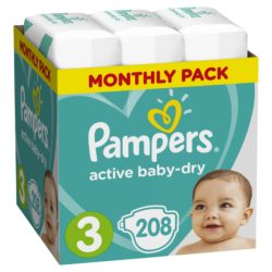 Фото товара Подгузники PAMPERS Active Baby-Dry Midi (5-9 кг)