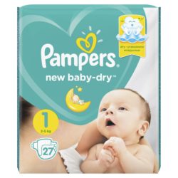 Фото товара Подгузники PAMPERS New Baby для новорожденных (2-5 кг)