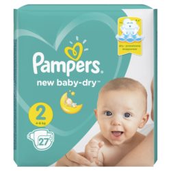 Фото товара Подгузники PAMPERS New Baby мини (4-8кг)