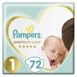 Фото товара Подгузники PAMPERS Premium для новорожденных (2-5кг)
