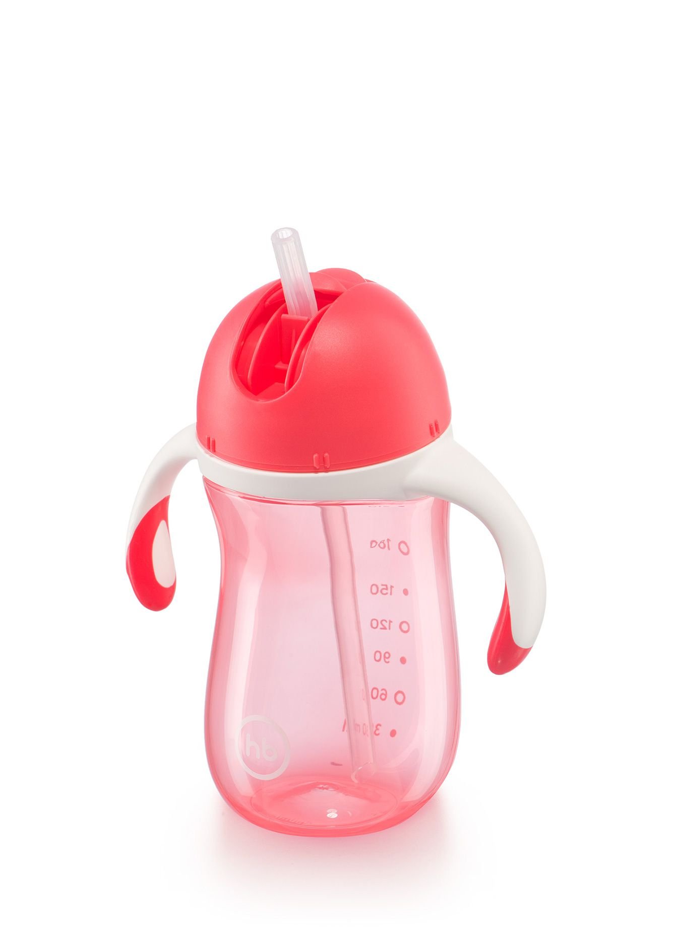 Фото товара Поильник с трубочкой и ручками Happy Baby
