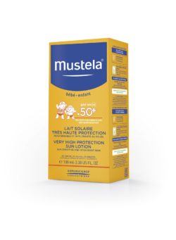 Фото товара Солнцезащитное молочко с высокой степенью защиты Mustela SPF 50+