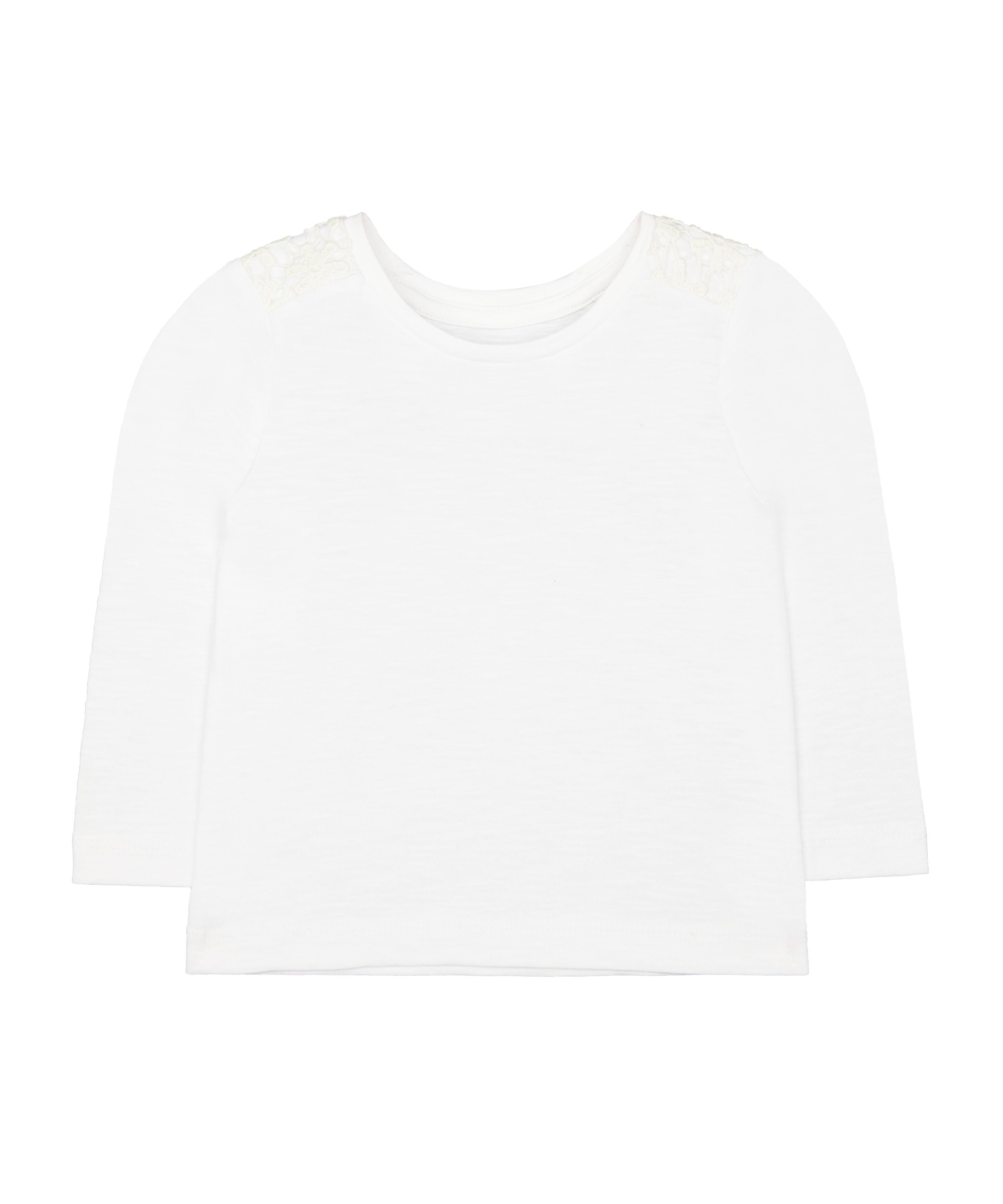 Фото товара Футболка с ажурной вышивкой