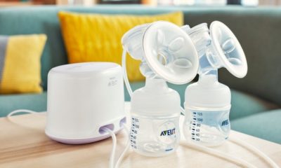 Двойной электронный молокоотсос