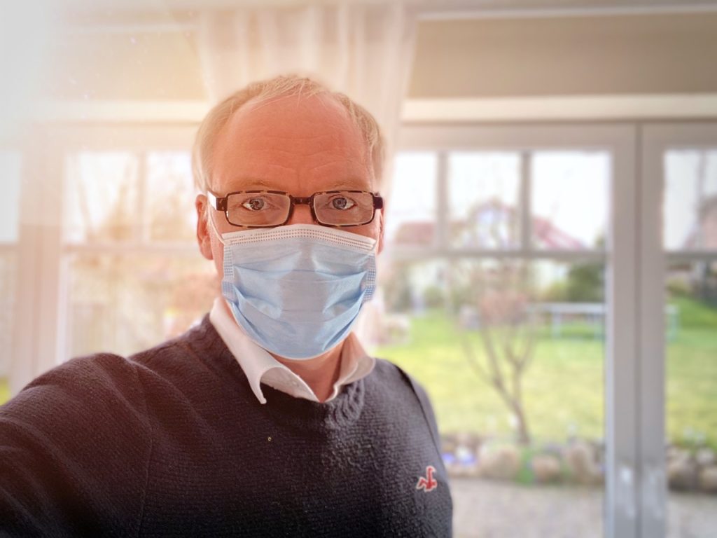 Маска Коронавирус Лицевая маска для защиты лица от Covid-19