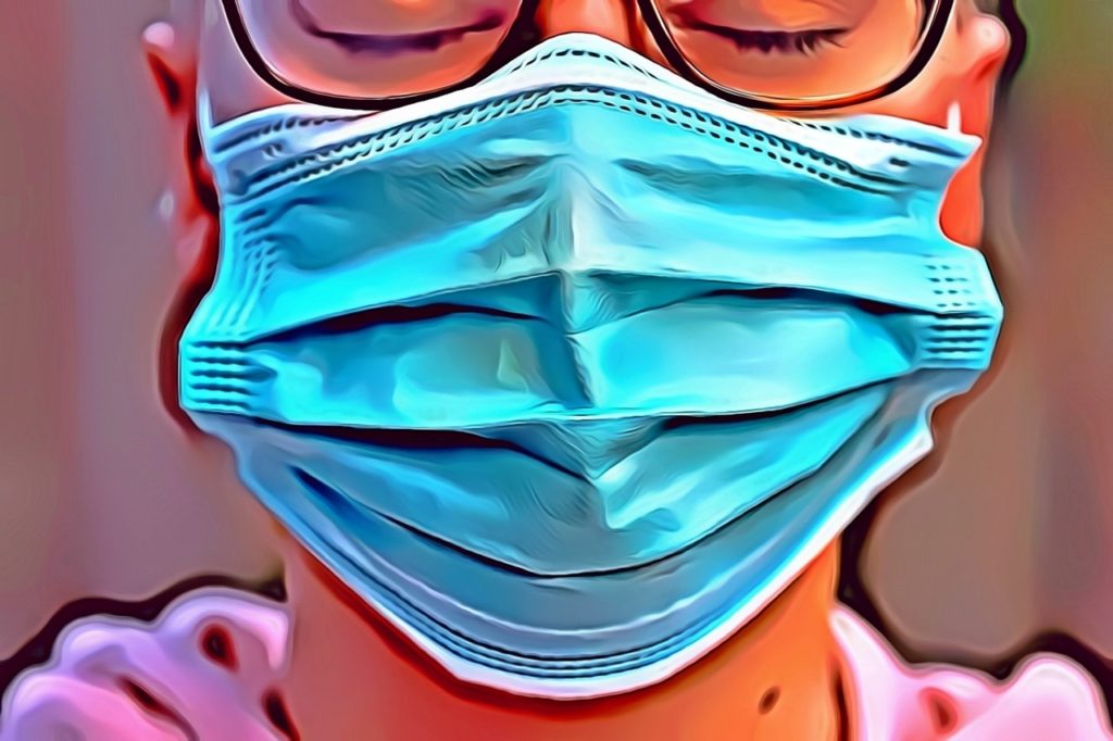 Маска COVID-19 Очки