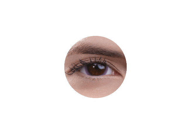 Глаз контактная линза 2