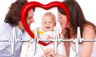 Семья Сердце Здоровье Пульс Ребенок