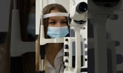 В кабинете лазерной коррекции зрения