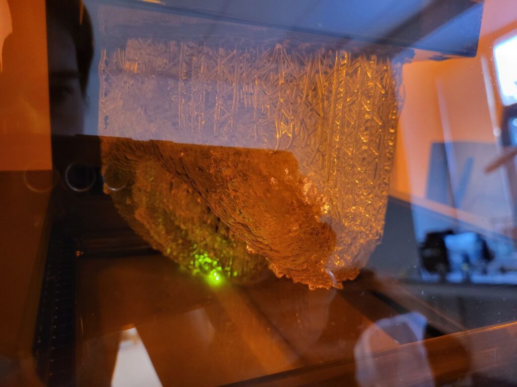 Печать аорты на 3Dпринтере