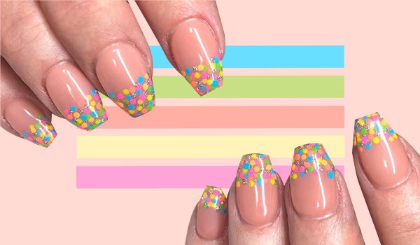 Радужные ногти