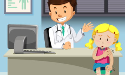 Ребенок на приеме у врача-педиатра
