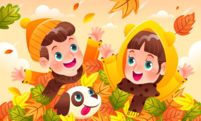В осенней листве Осень