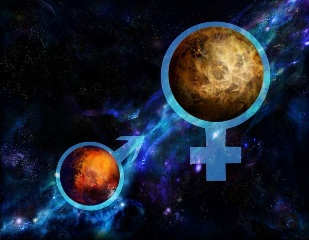 Изучение Венеры в астрологической карте