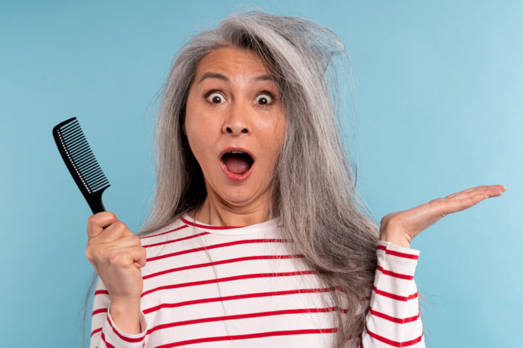 Седина Седые волосы