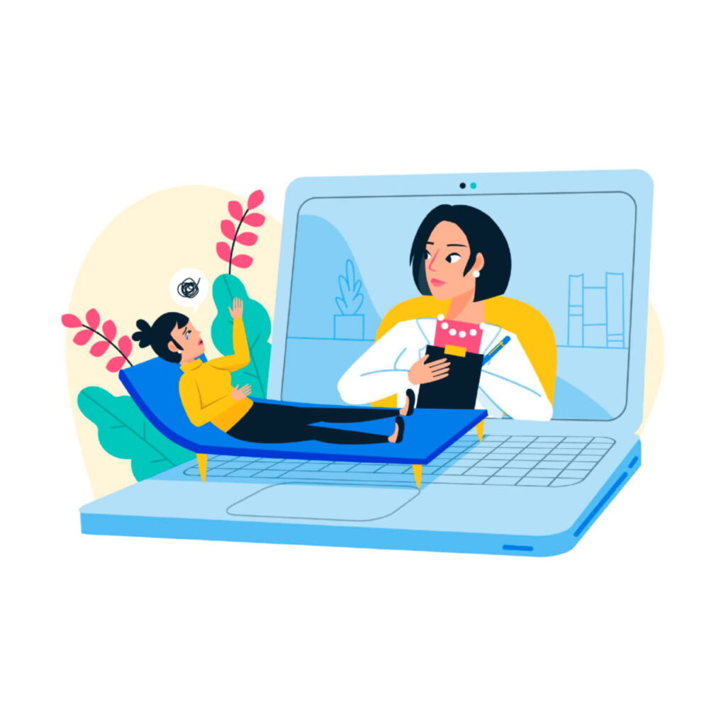 Обращение к психологу психотерапевту в интернете