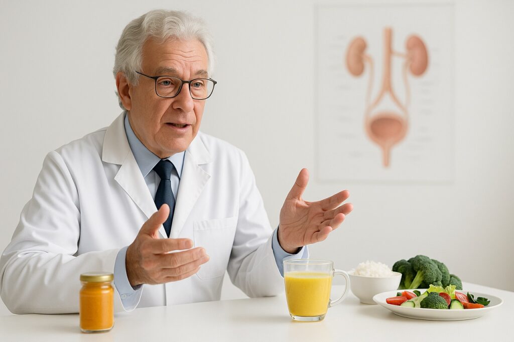 Доктор объясняет пользу куркумы