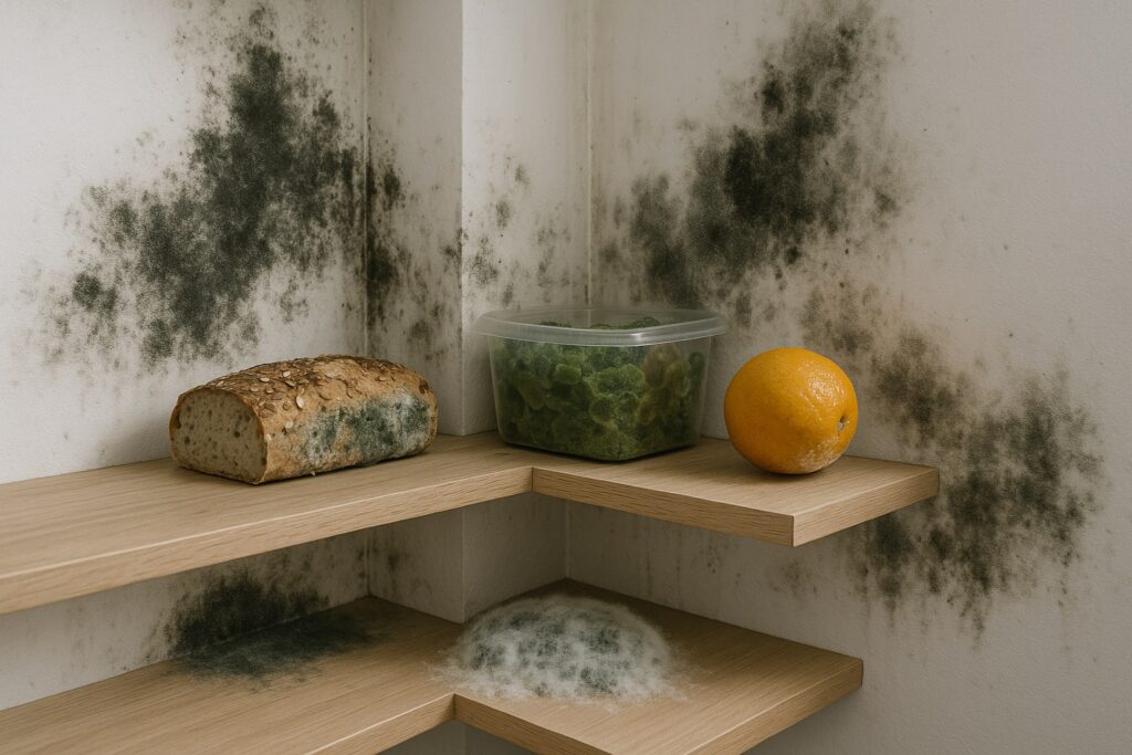 Почему бытовая плесень опасна Чёрная, зелёная, белая плесень в доме