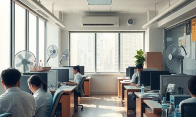 Работа в жару на рабочем месте