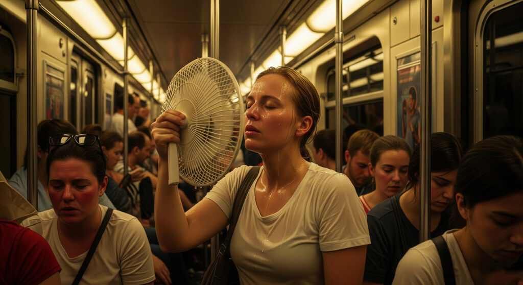 Летний перегрев в метр