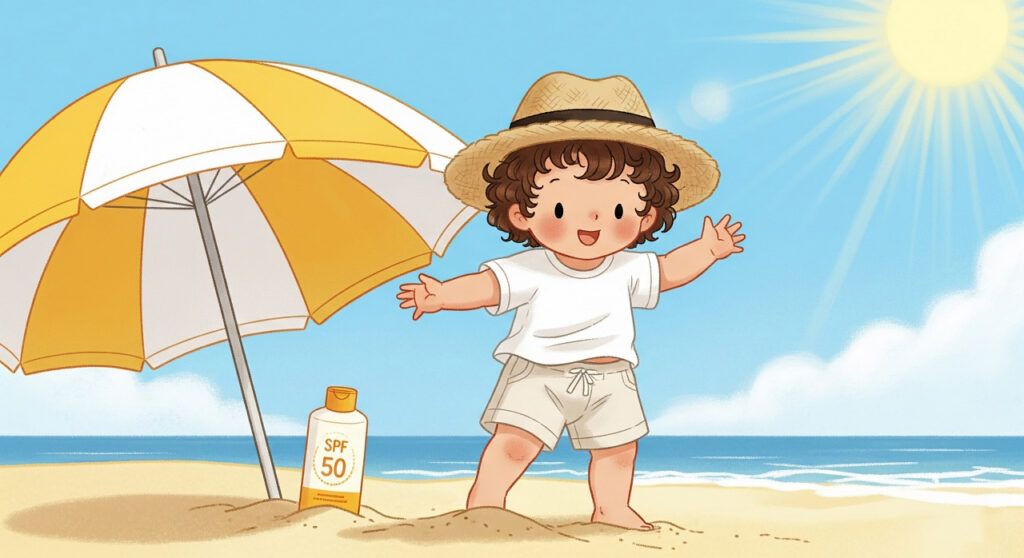 Солнечные ожоги у детей