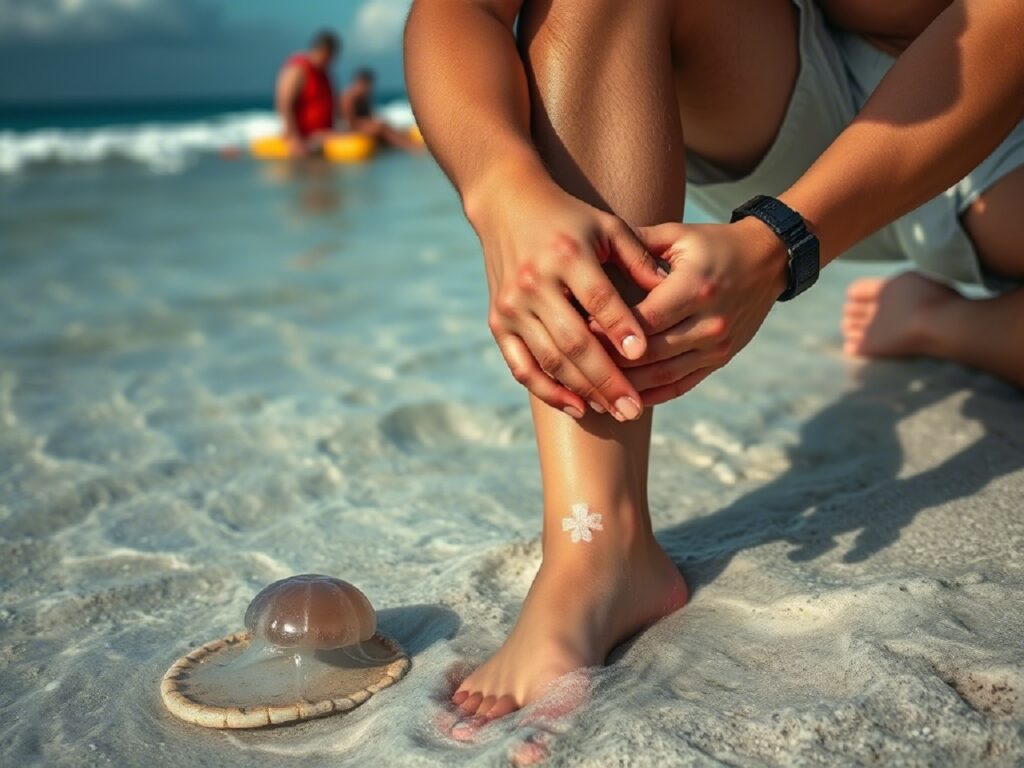 Что делать, если ужалила медуза