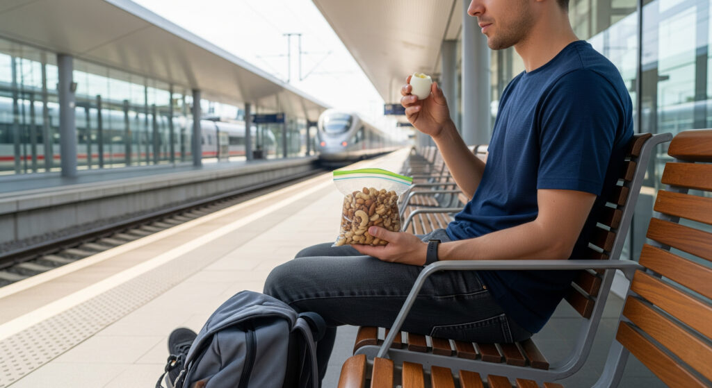 Почему яйца и орехи – это плохой перекус в дороге?