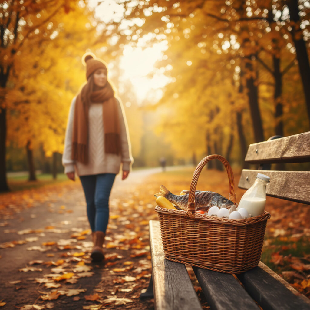 Как восполнить витамин D осенью Осень