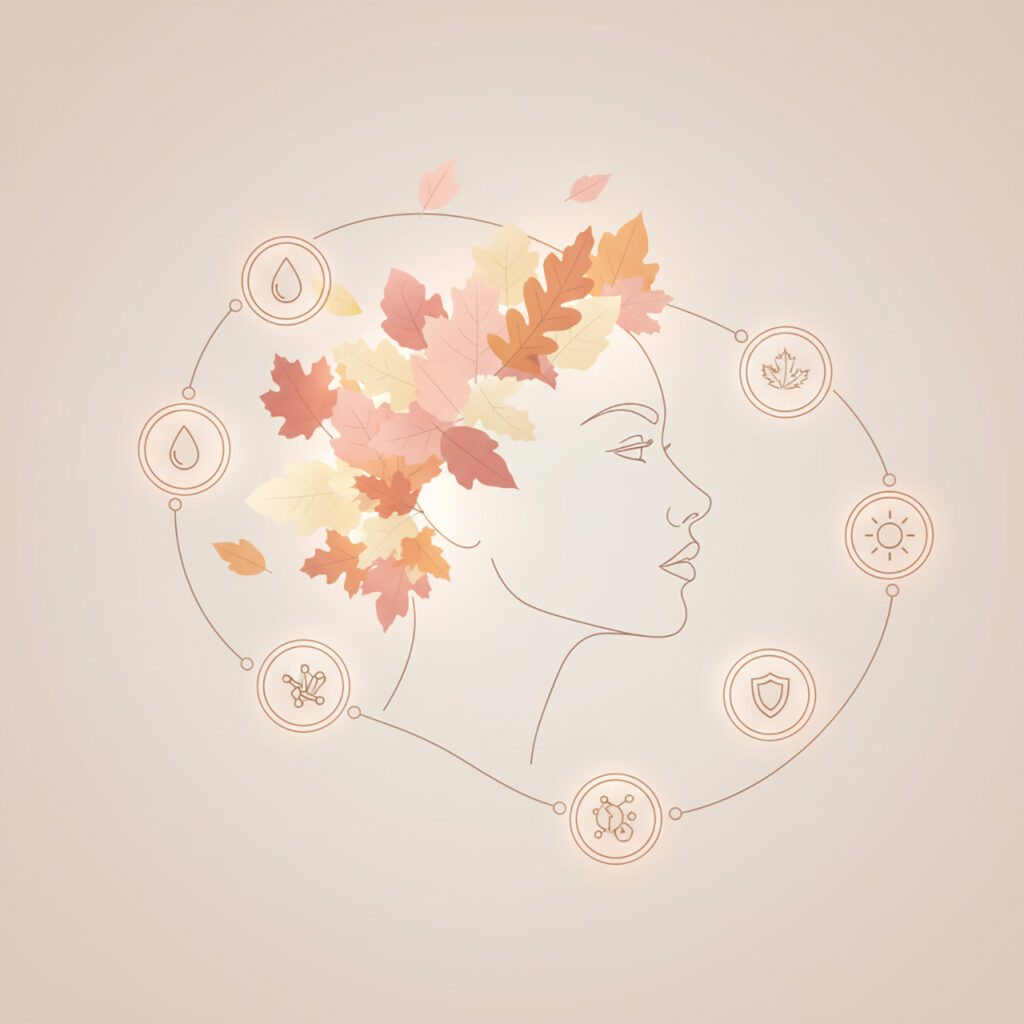 Как грамотно перестроить уход за кожей осенью