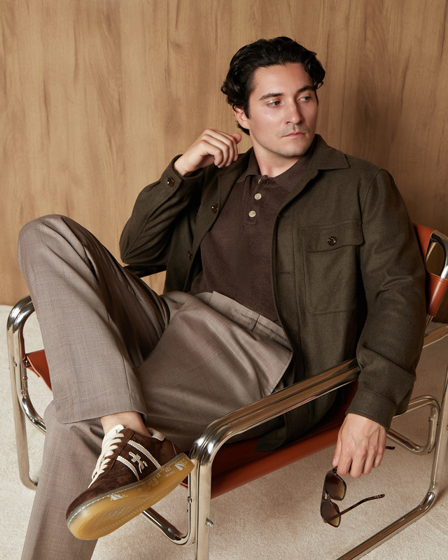 Как стилизовать потертые кроссовки PREMIATA