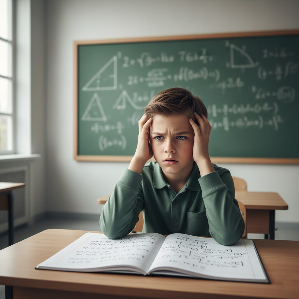 Почему некоторым людям не дается математика