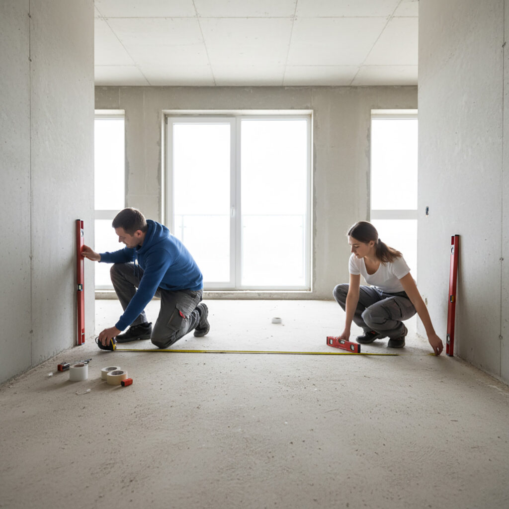 Приемка квартиры в новостройке без отделки