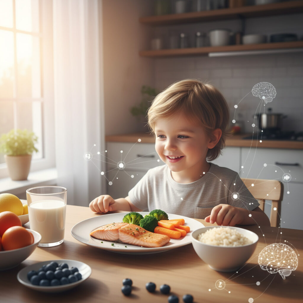 Рыба в рационе ребенка