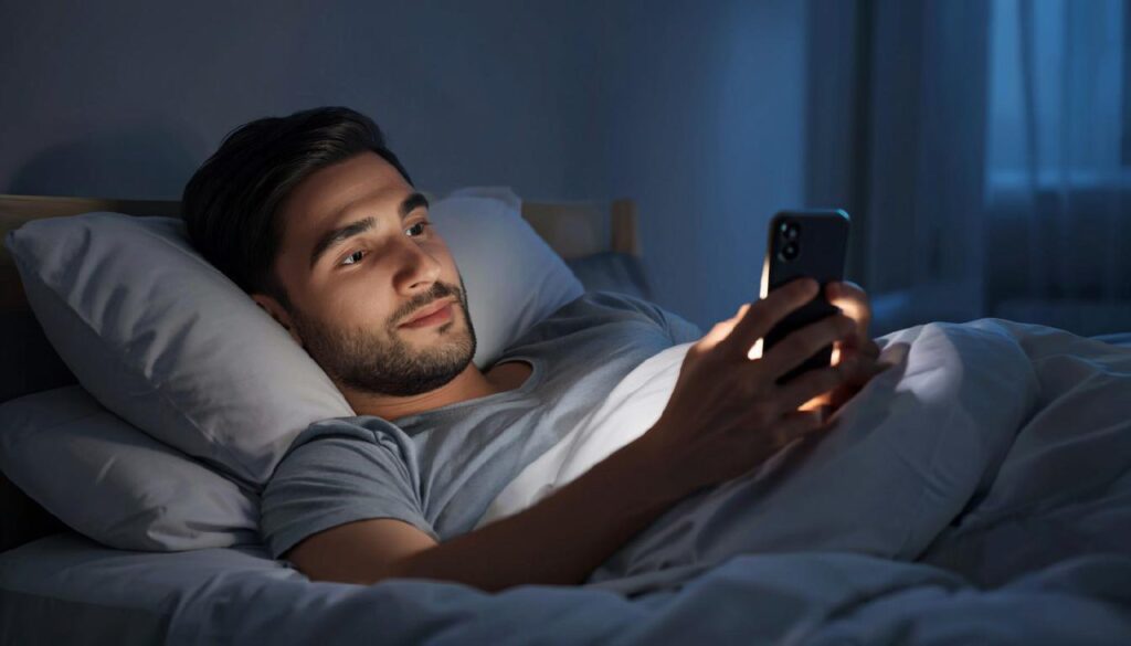 Ослепнуть от телефона в темноте