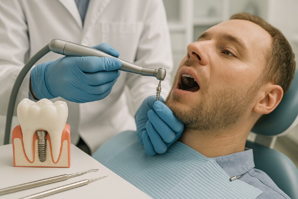 Плюсы и минусы одномоментной имплантации зубов