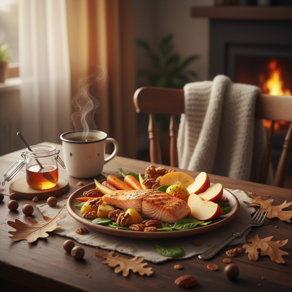 Серотонин на тарелке Осенние пищевые привычки