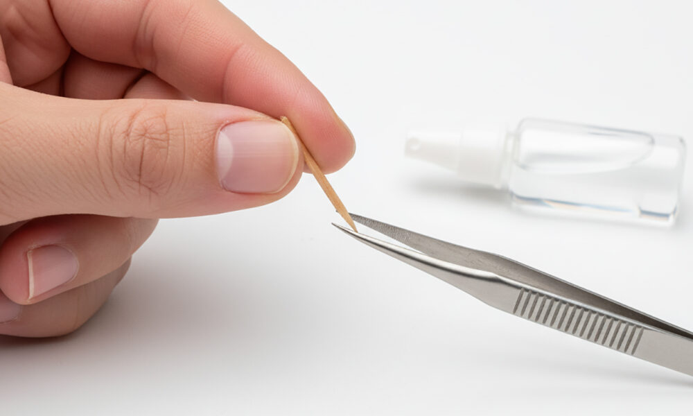 Что делать с занозой