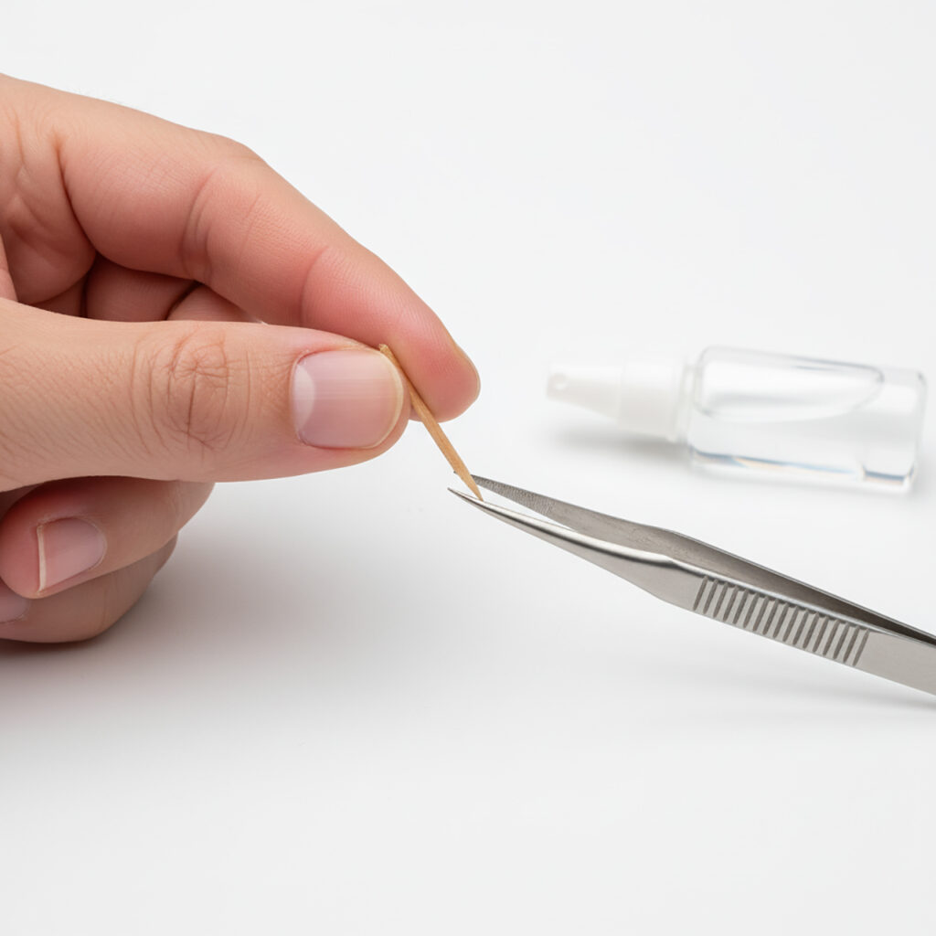 Что делать с занозой