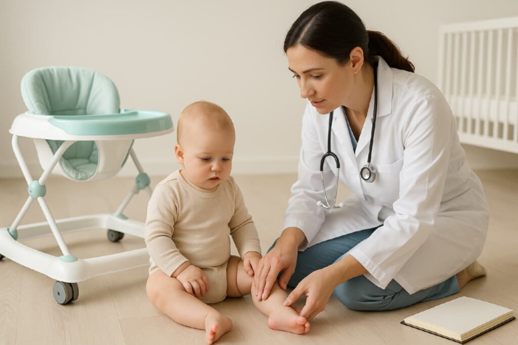 Детские ходунки: мнение эксперта о рисках и безопасности