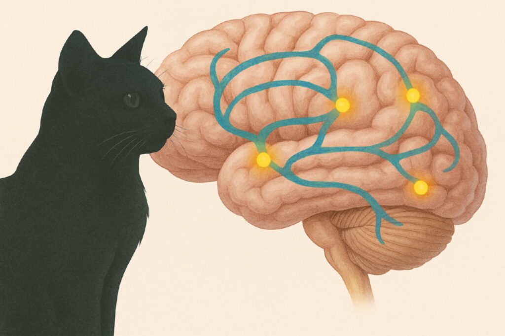 Как кошки влияют на мозг
