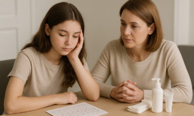 Когда начнутся первые месячные