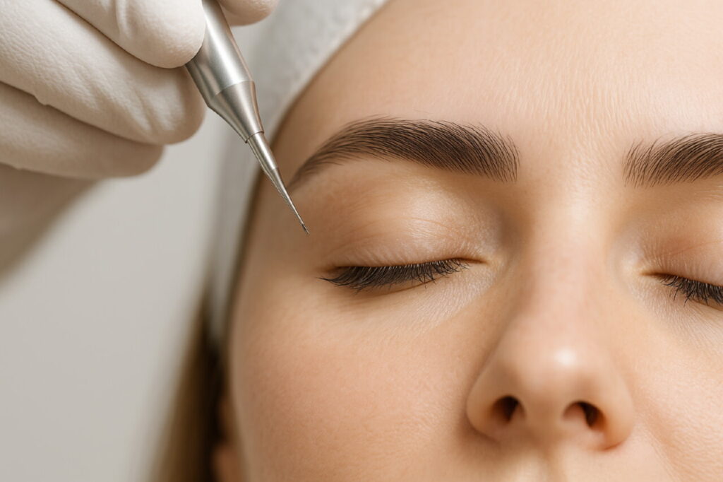 Пересадка бровей по безоперационной методике HFE