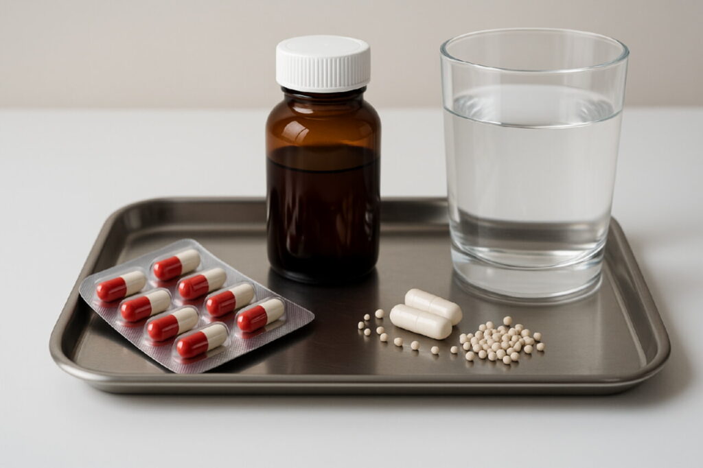 Правила приема антибиотиков