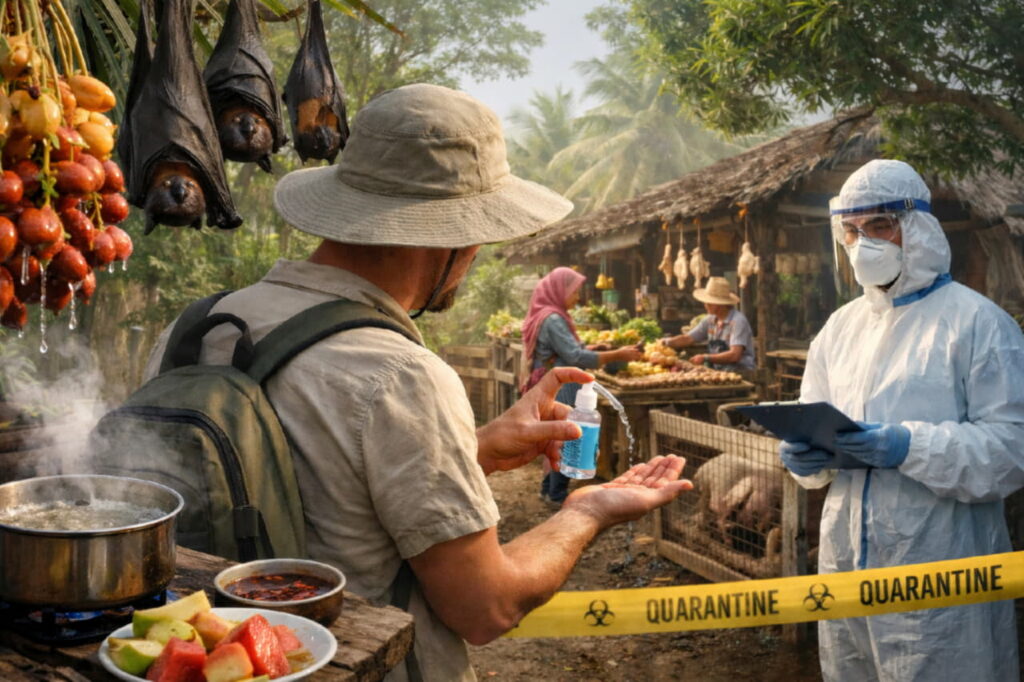 Врач дал инструкцию по профилактике вируса Нипах для туристов