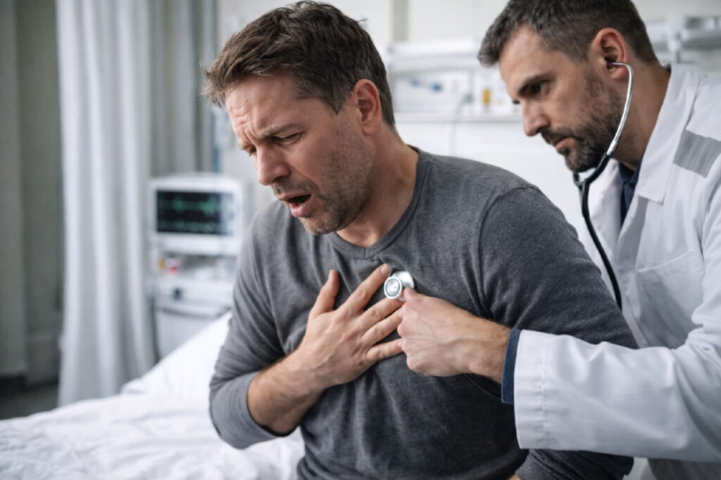 Грипп и ОРВИ осмотр у врача