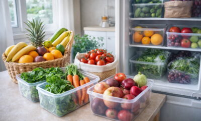Как сохранить свежесть овощей и фруктов