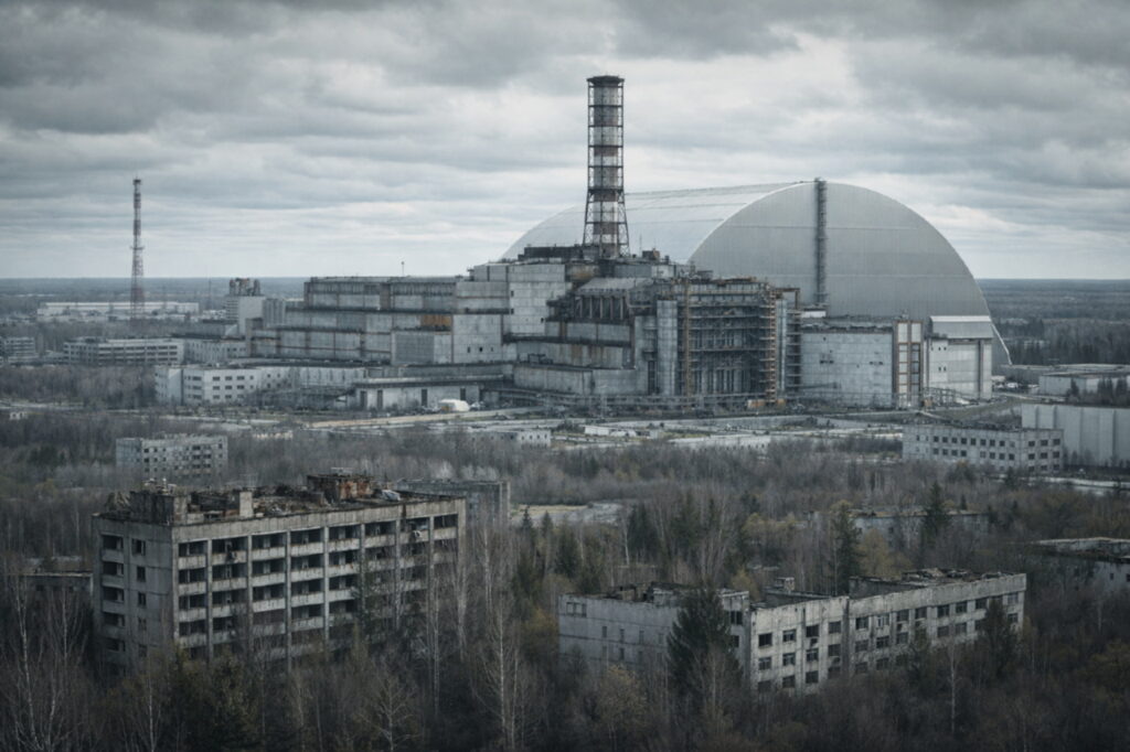 Чернобыльская АЭС и зона отчуждения